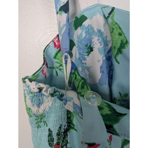 Retrospec'd Pinup Style Floral Norma Jean Once Upon A Time Sleeveless Dress - Picture 9 of 11